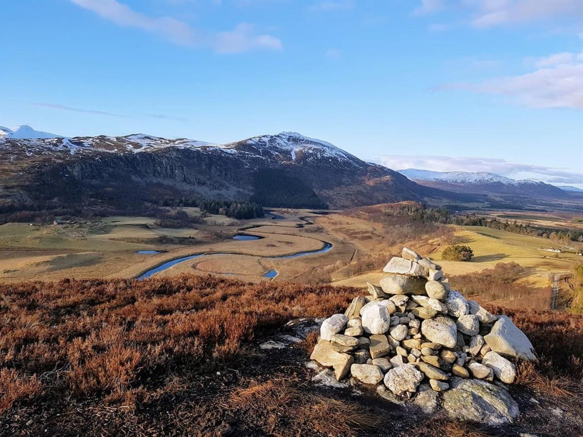 Vila Spectacular Mountain View Ecopod Newtonmore Exteriér fotografie