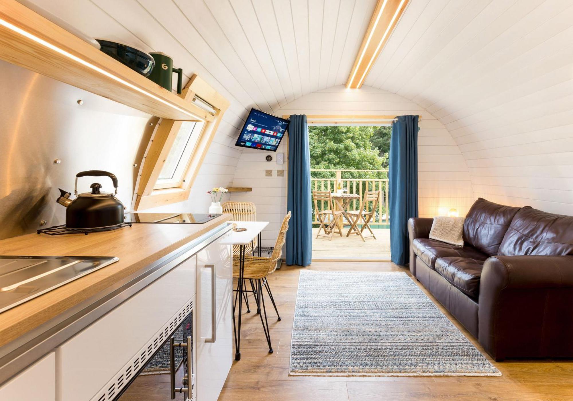 Vila Spectacular Mountain View Ecopod Newtonmore Exteriér fotografie