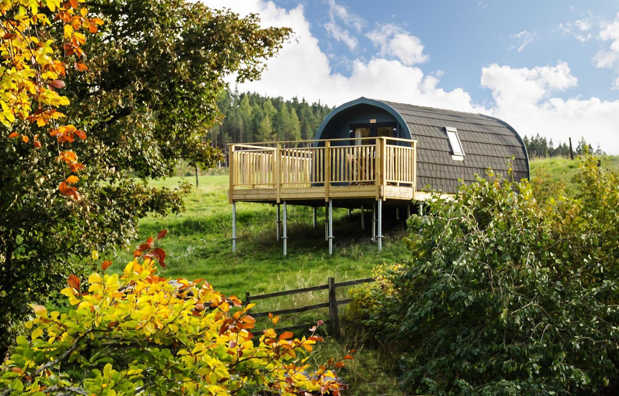 Vila Spectacular Mountain View Ecopod Newtonmore Exteriér fotografie