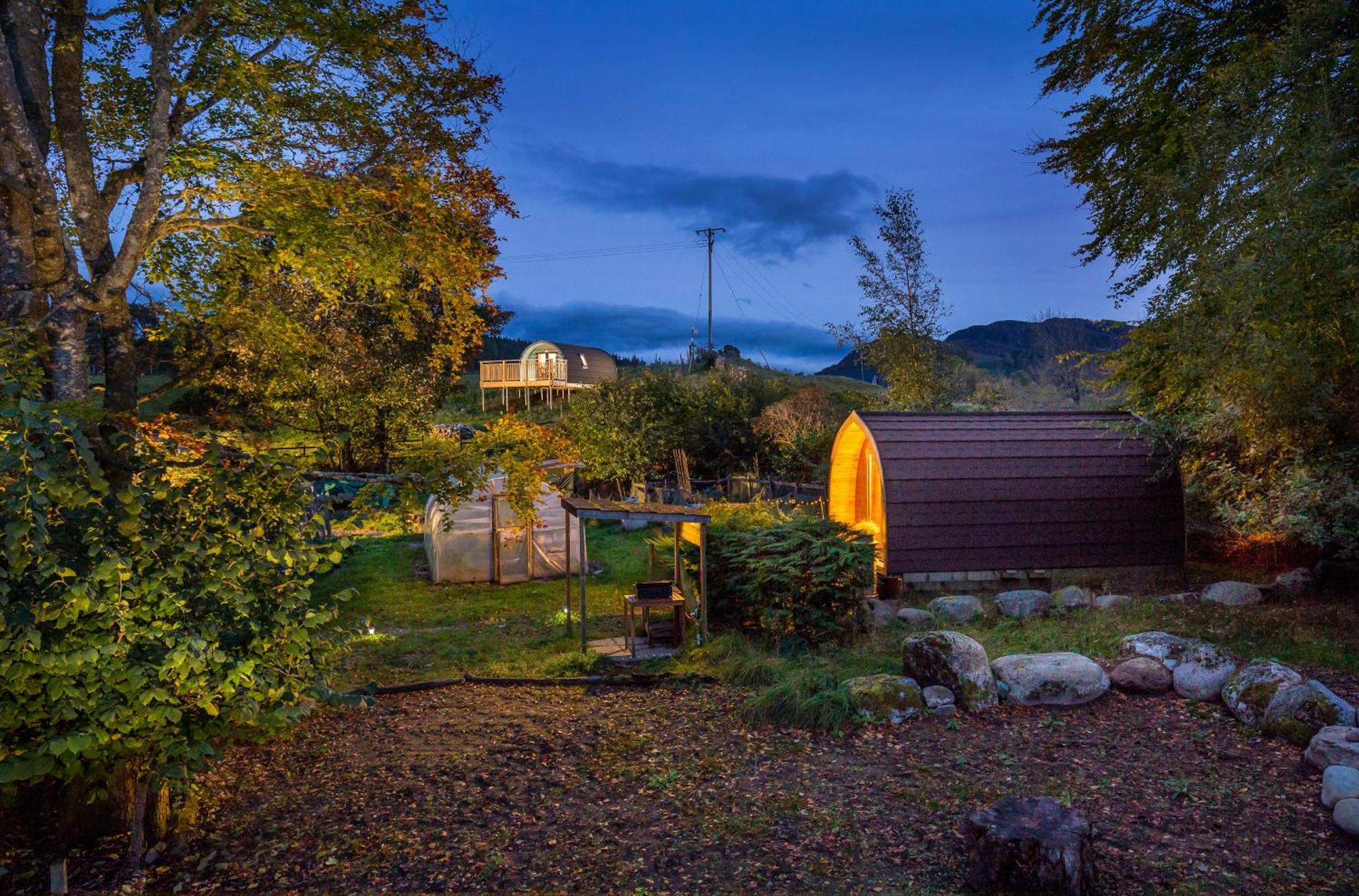 Vila Spectacular Mountain View Ecopod Newtonmore Exteriér fotografie